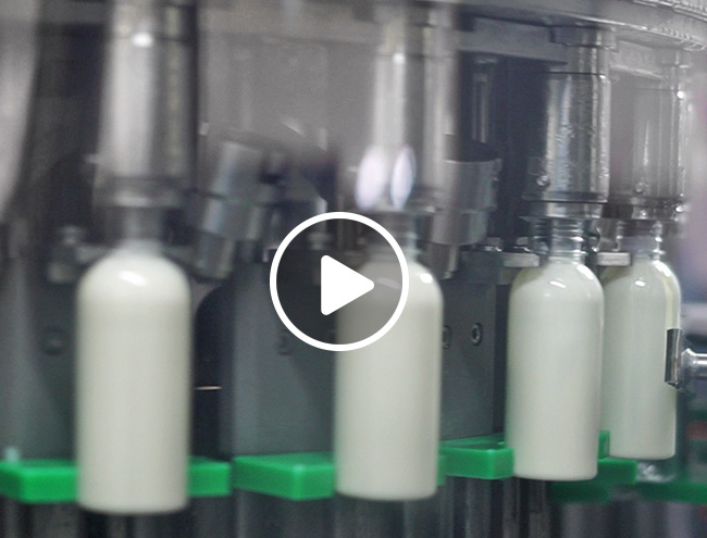 三合一牛奶灌裝設備視頻